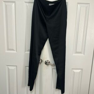 Satin flare pants